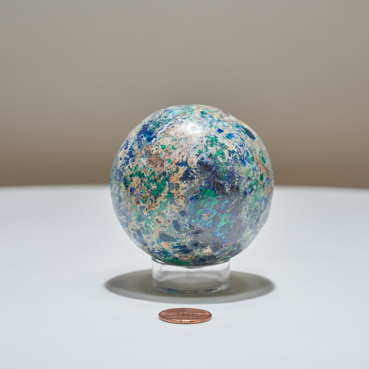 0.93 lb Azurite Sphere