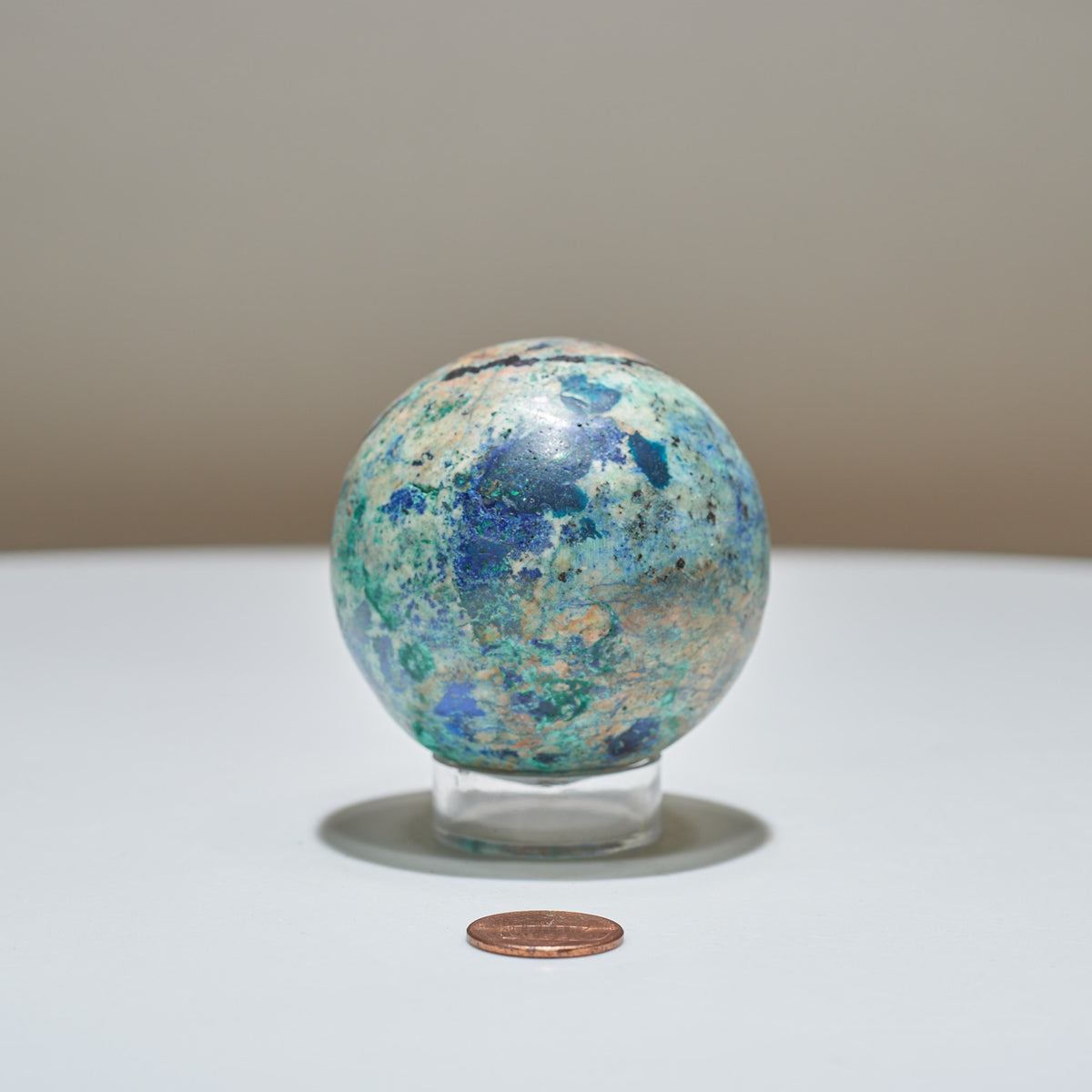 0.69 lb Azurite Sphere