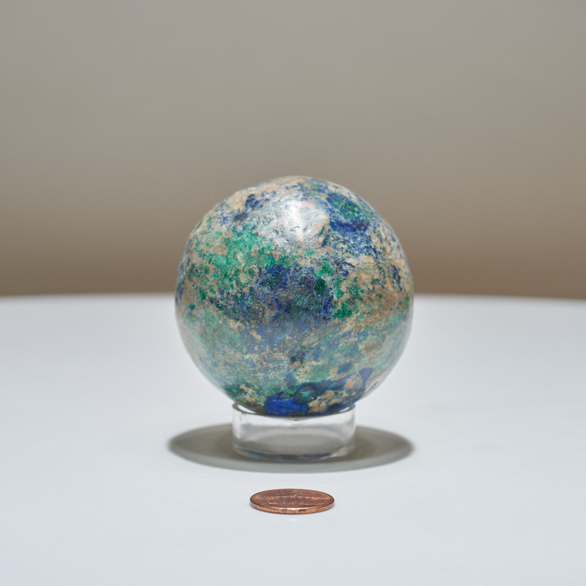 0.76 lb Azurite Sphere