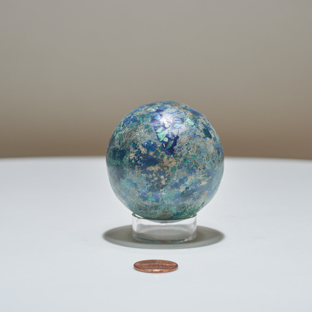 0.63 lb Azurite Sphere