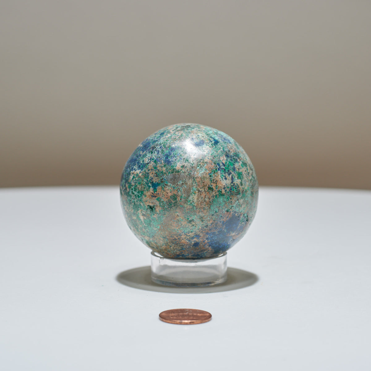 0.58 lb Azurite Sphere
