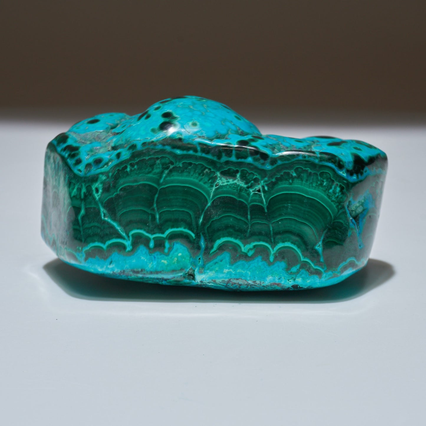 0.94 LB Polished Malachite & Chrysocolla Freeform
