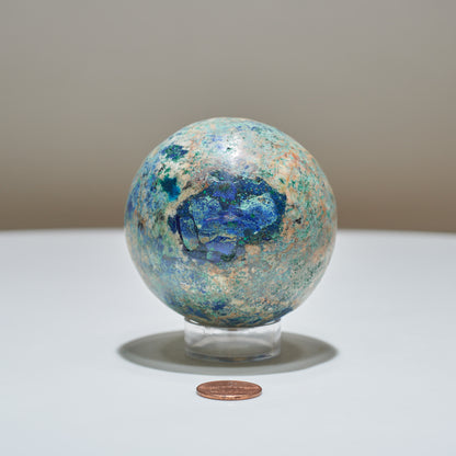 1.0 lb Azurite Sphere