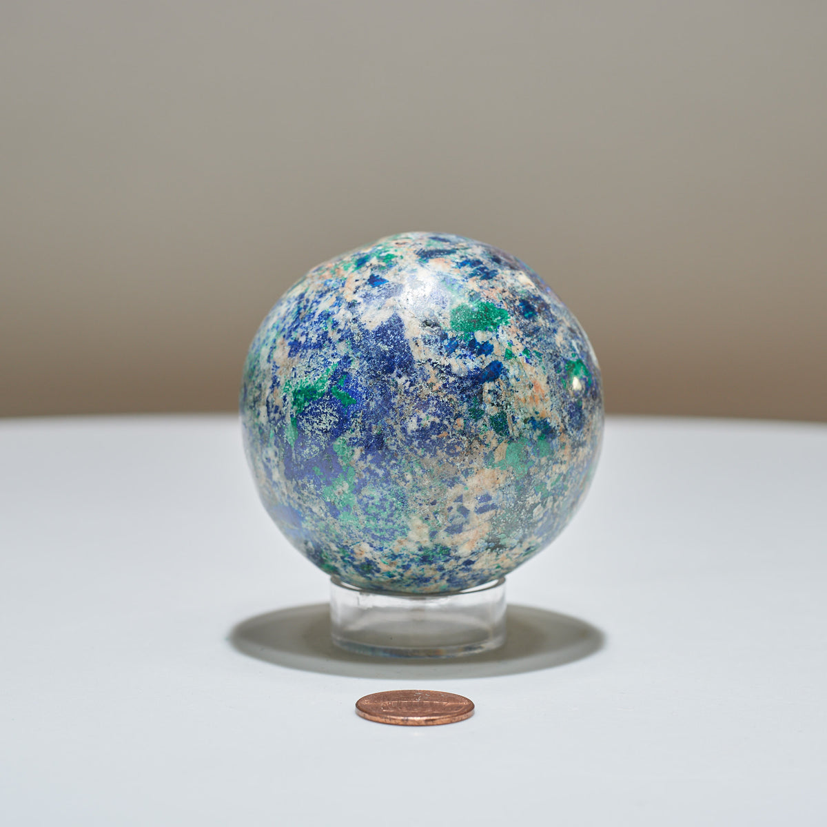 0.93 lb Azurite Sphere
