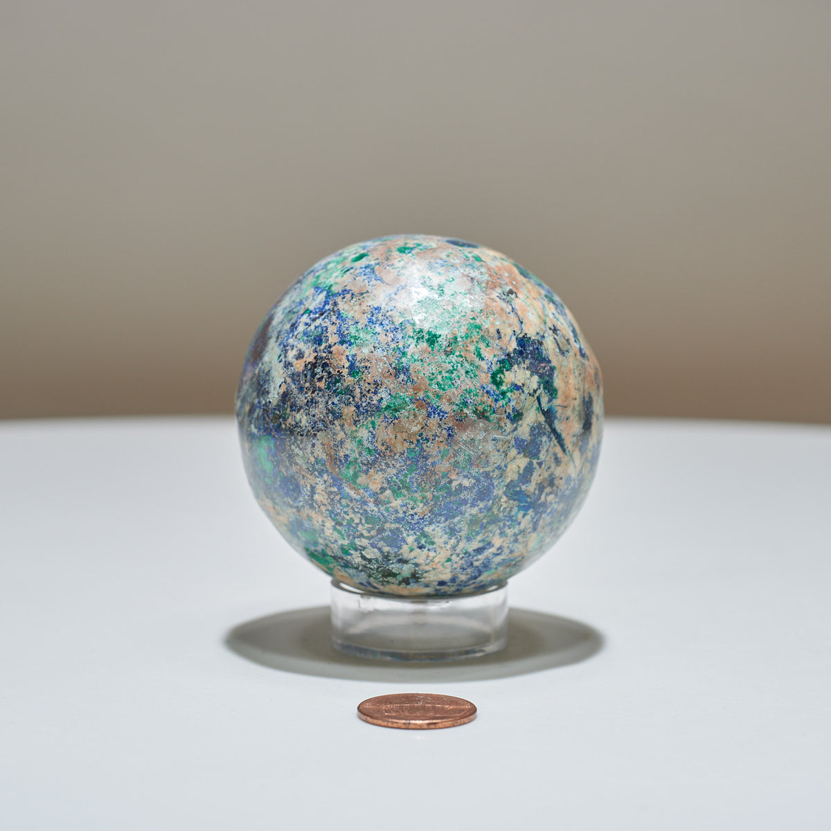 0.93 lb Azurite Sphere