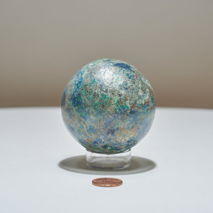 0.93 lb Azurite Sphere