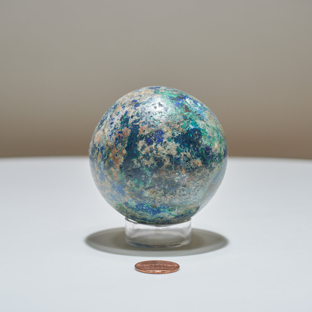 0.93 lb Azurite Sphere