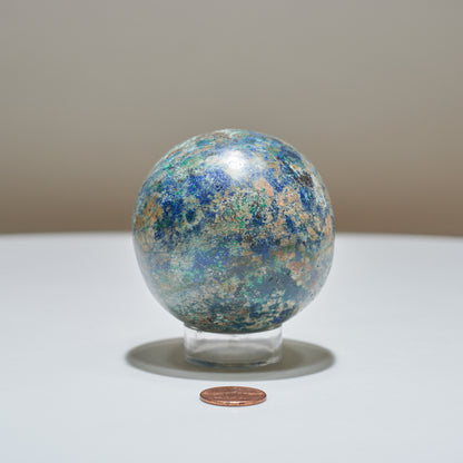0.93 lb Azurite Sphere
