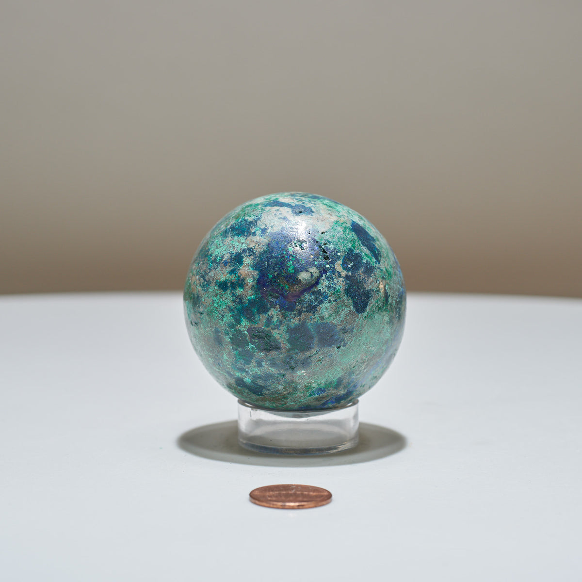 0.63 lb Azurite Sphere
