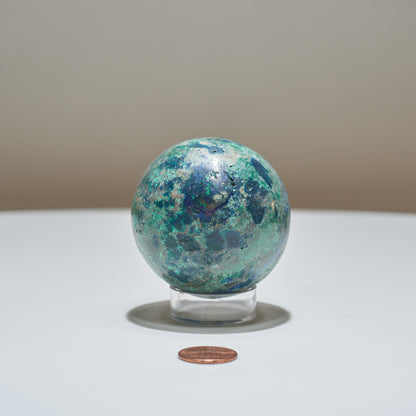 0.63 lb Azurite Sphere