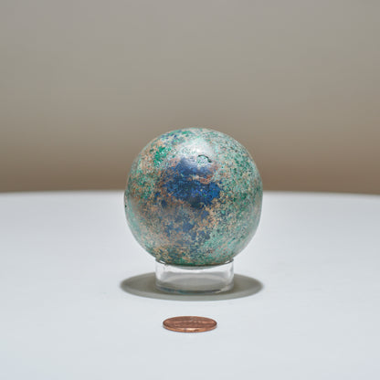 0.58 lb Azurite Sphere