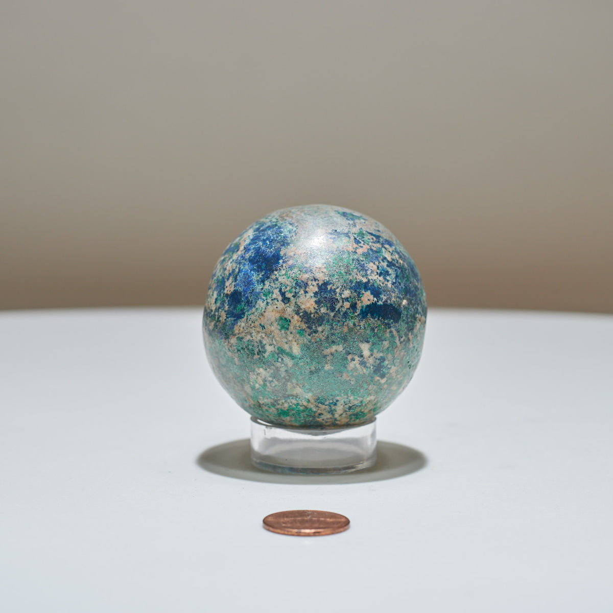 0.58 lb Azurite Sphere