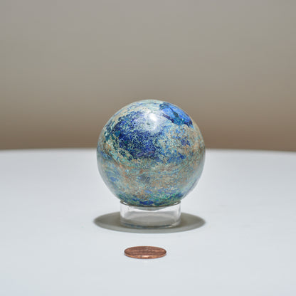 0.56 lb Azurite Sphere