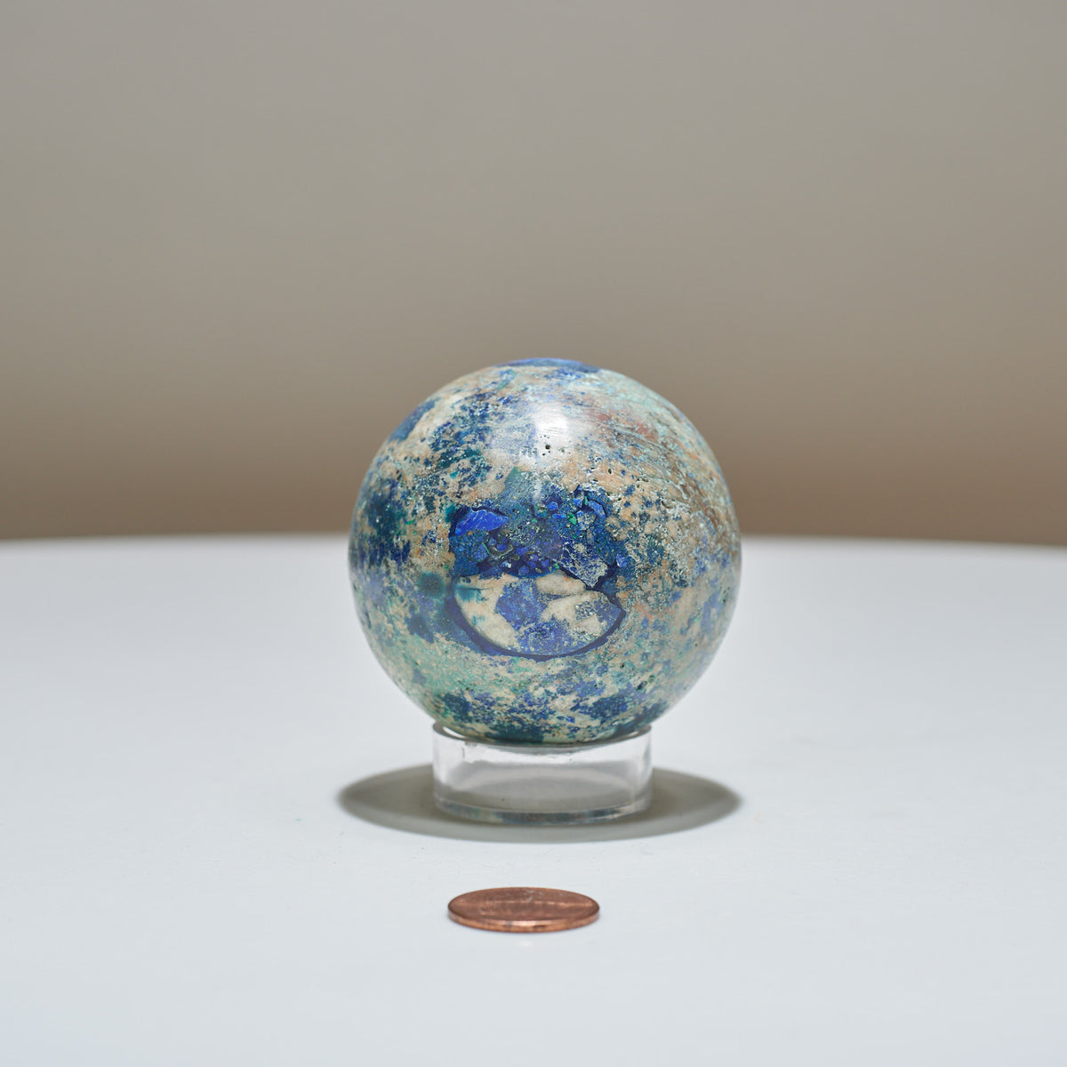 0.56 lb Azurite Sphere