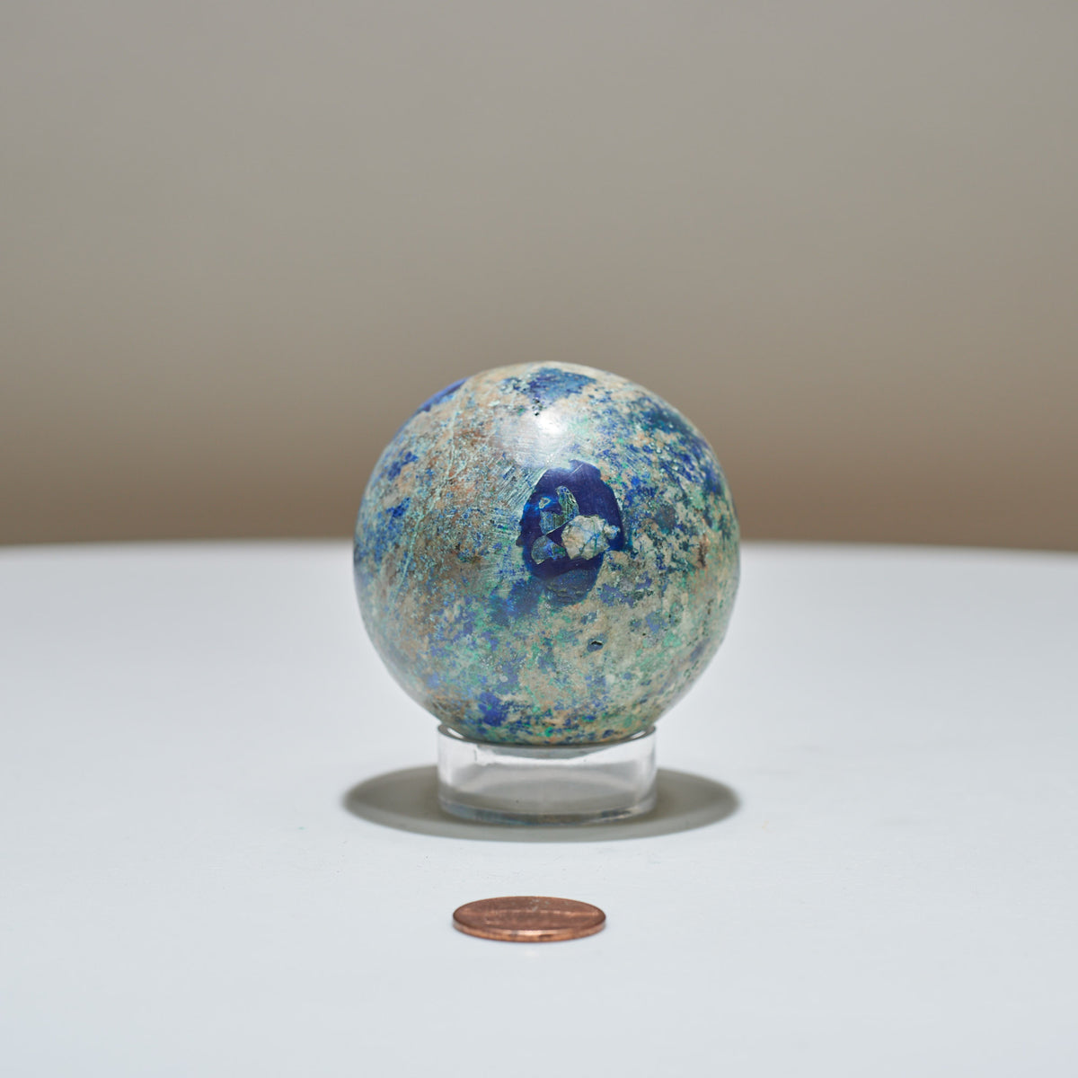 0.56 lb Azurite Sphere