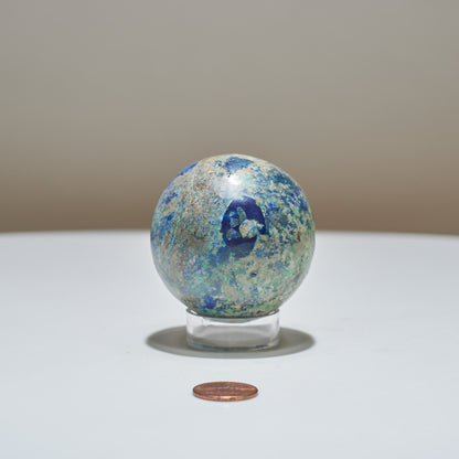 0.56 lb Azurite Sphere