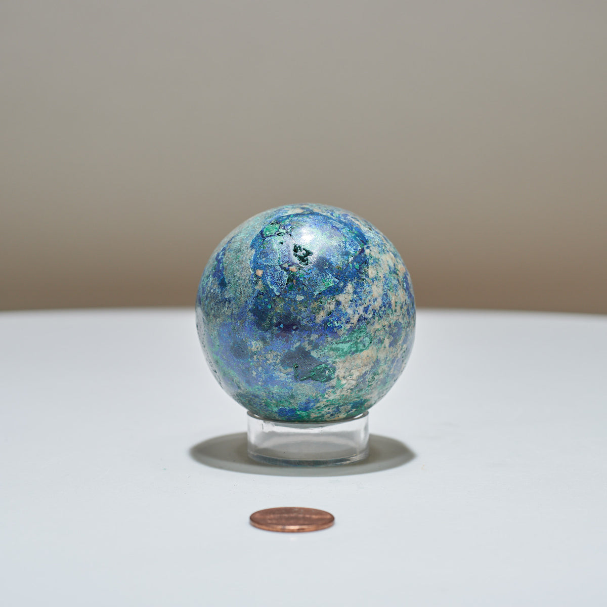 0.55 lb Azurite Sphere