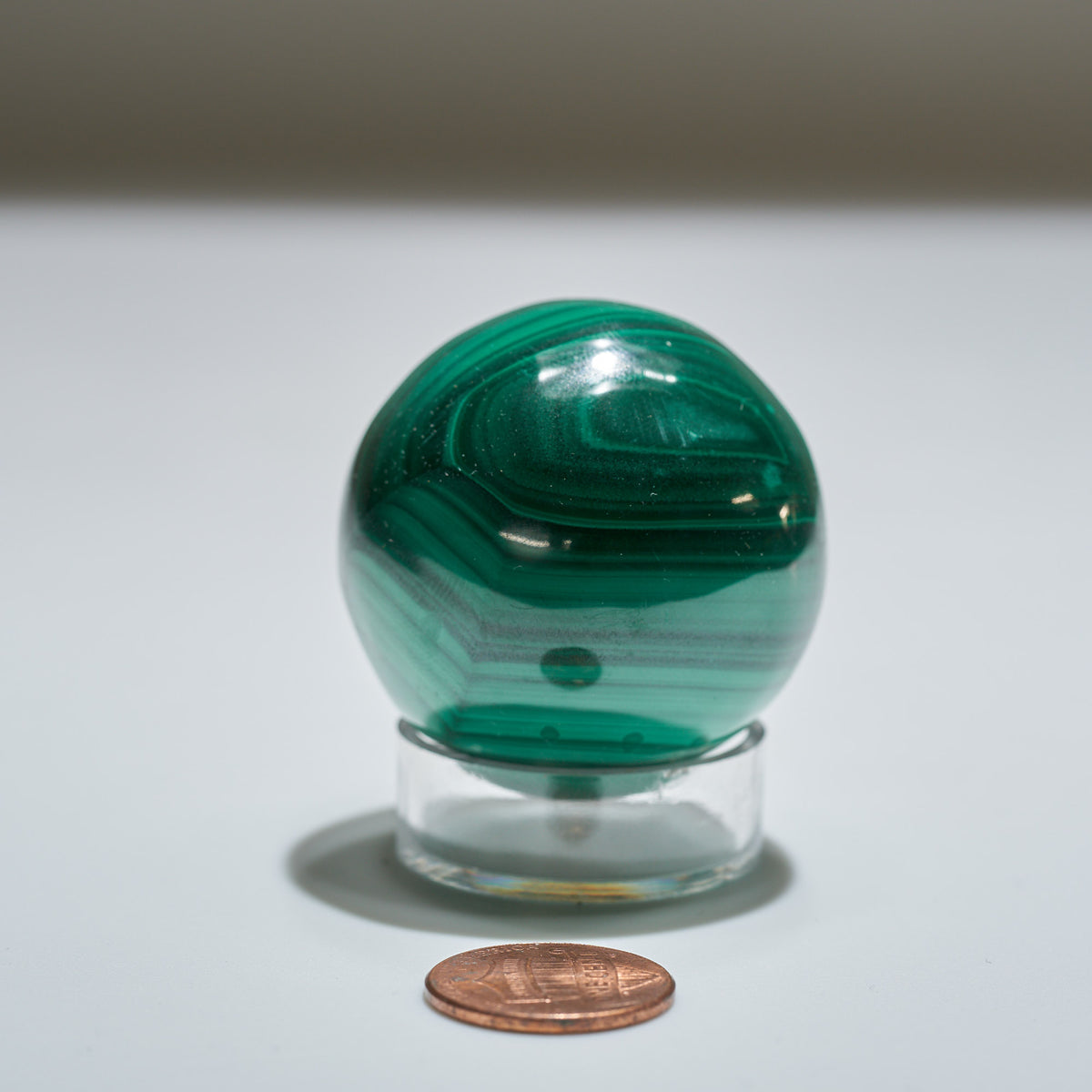 0.33 lb Malachite Sphere