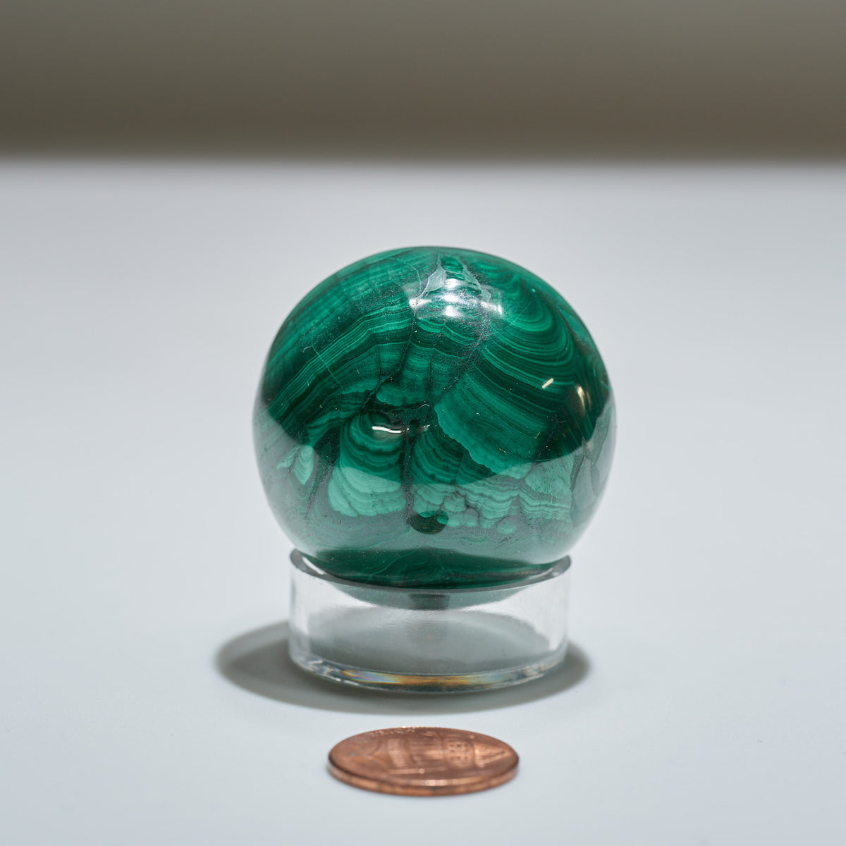 0.30 lb Malachite Sphere