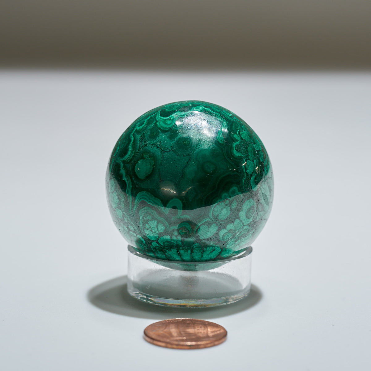 0.33 lb Malachite Sphere