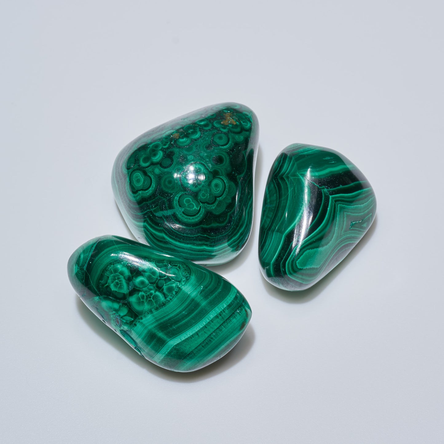 1 LB Malachite Tumbles Assorted