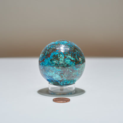 0.57 LB Shattuckite Sphere
