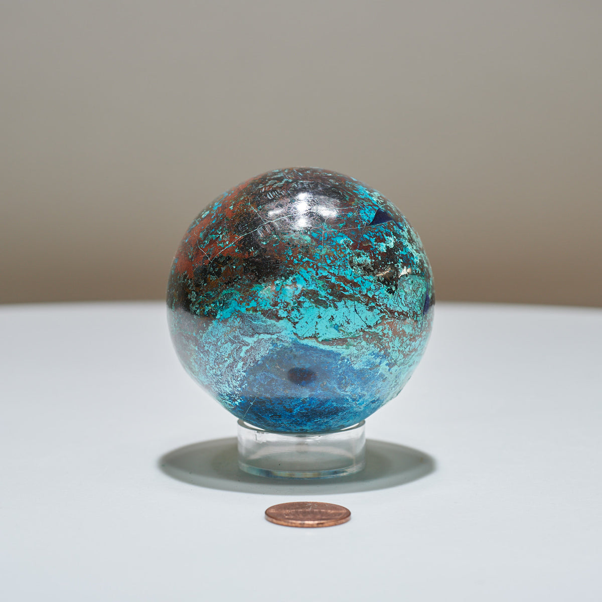 0.93 LB Shattuckite Sphere