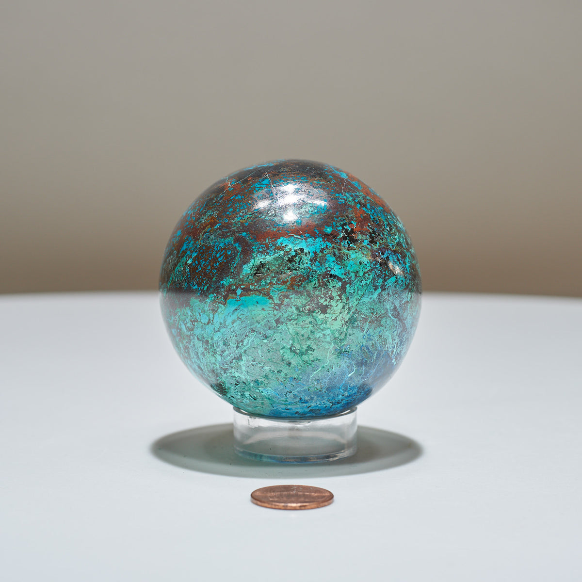 0.93 LB Shattuckite Sphere