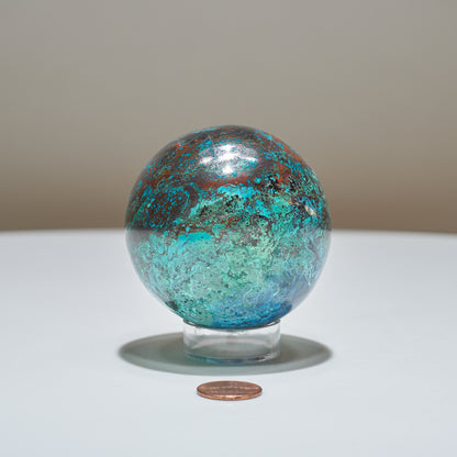 0.93 LB Shattuckite Sphere