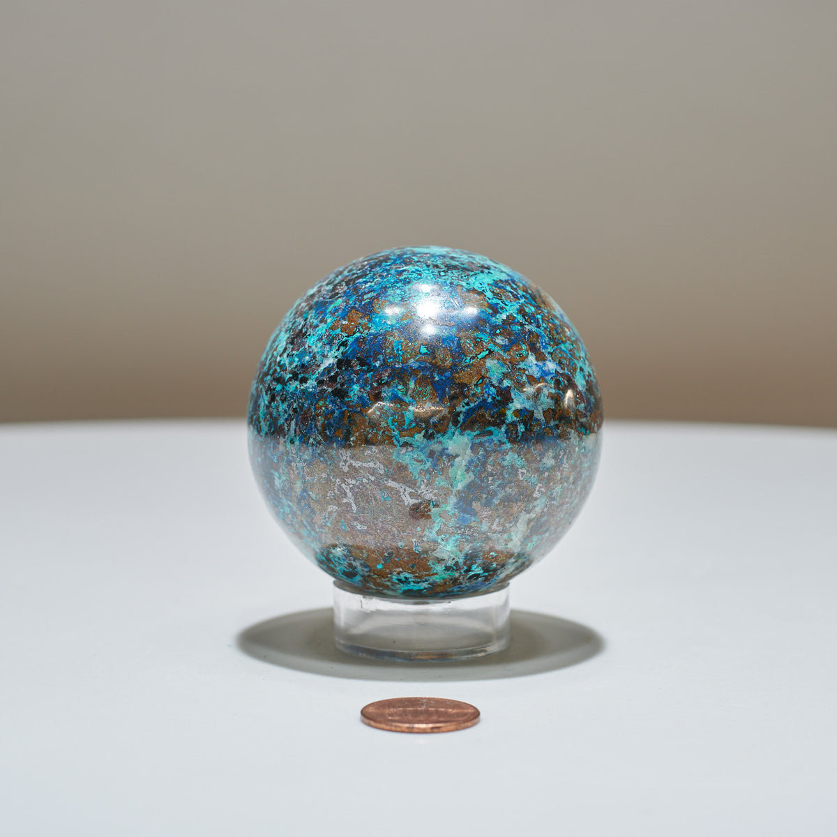 0.91 LB Shattuckite Sphere