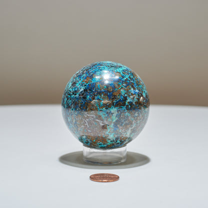 0.91 LB Shattuckite Sphere