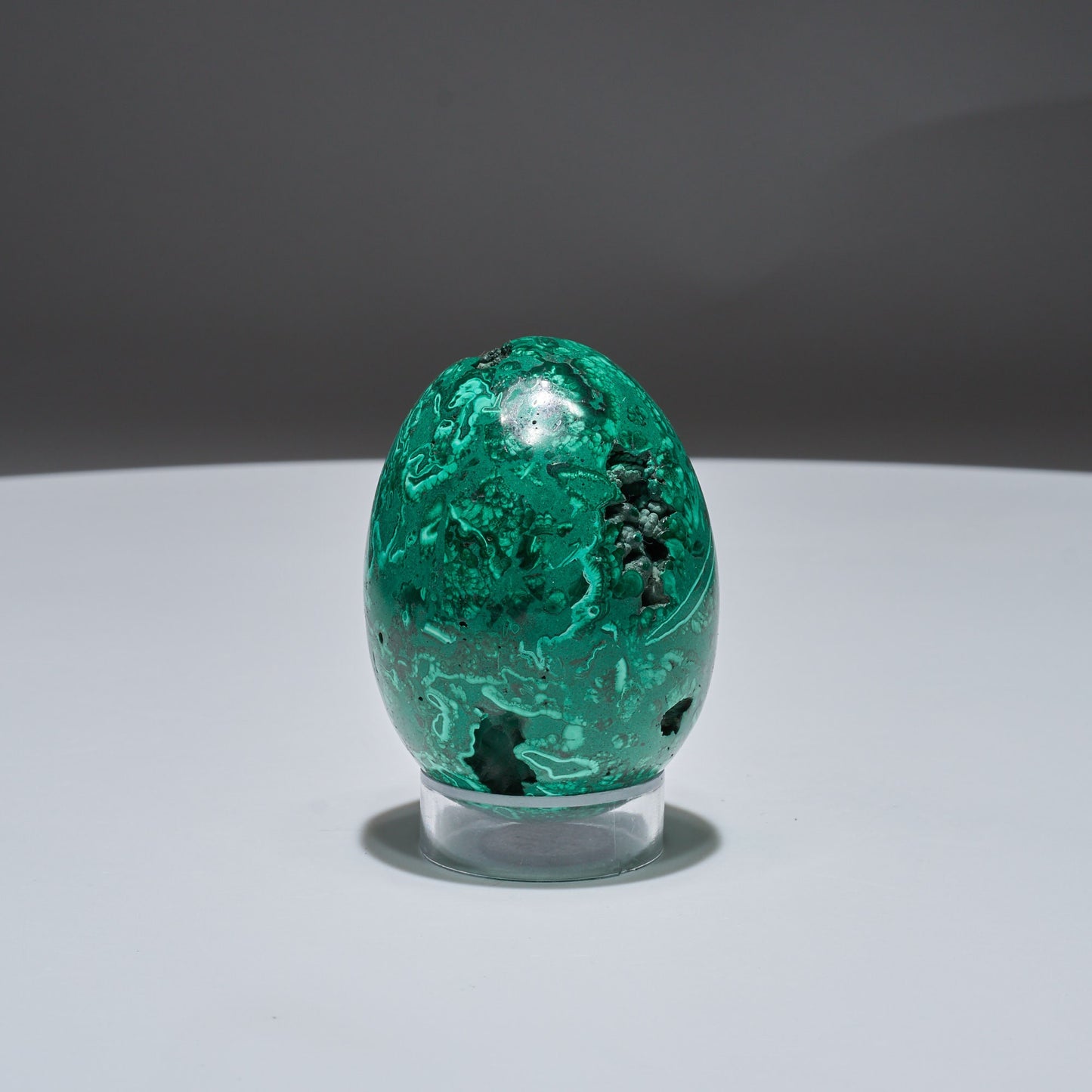 0.44 LB Malachite Geode Egg