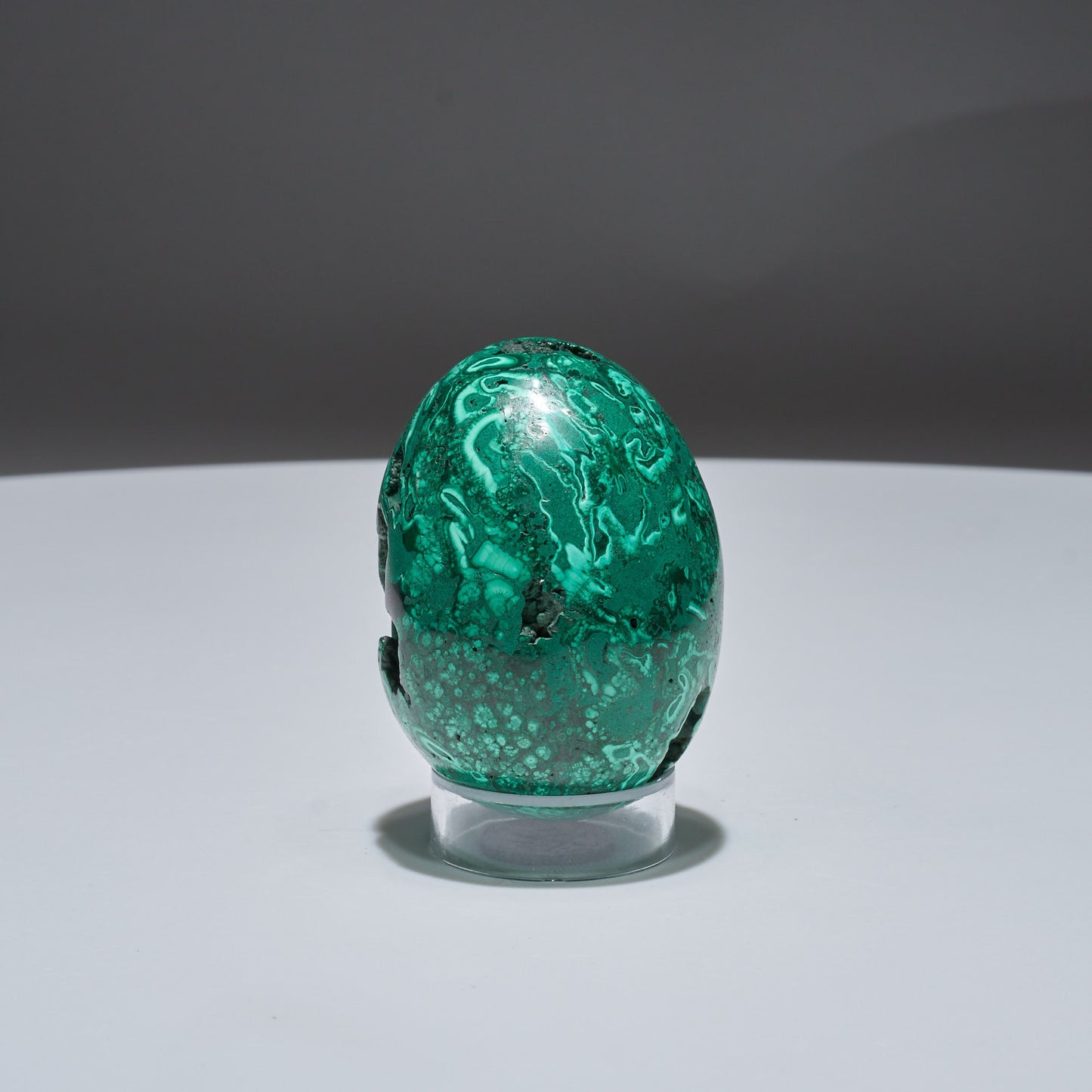 0.44 LB Malachite Geode Egg