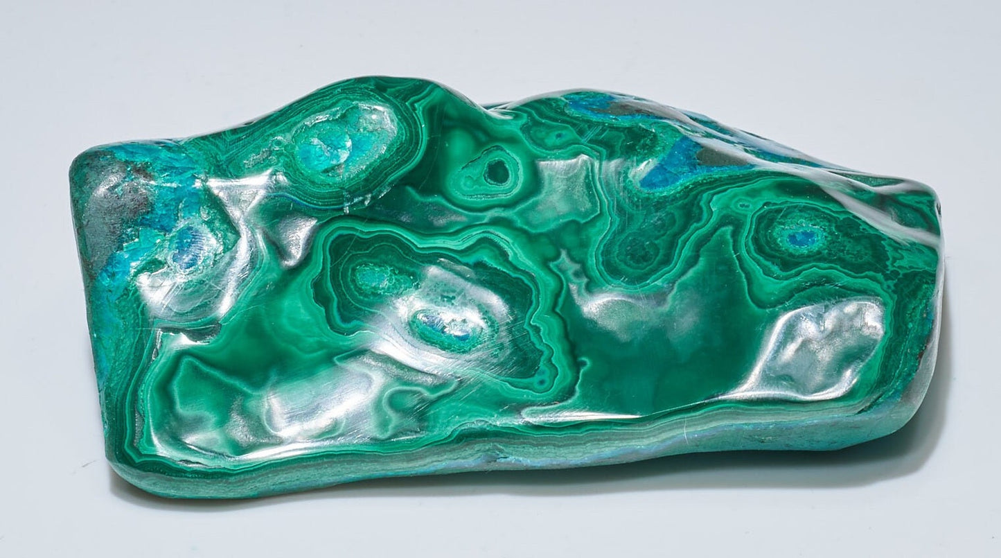 0.56 LB Polished Malachite & Chrysocolla Freeform