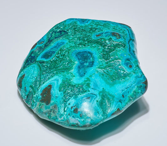 0.68 LB Polished Malachite & Chrysocolla Freeform