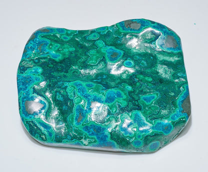 0.75 LB Polished Malachite & Chrysocolla Freeform