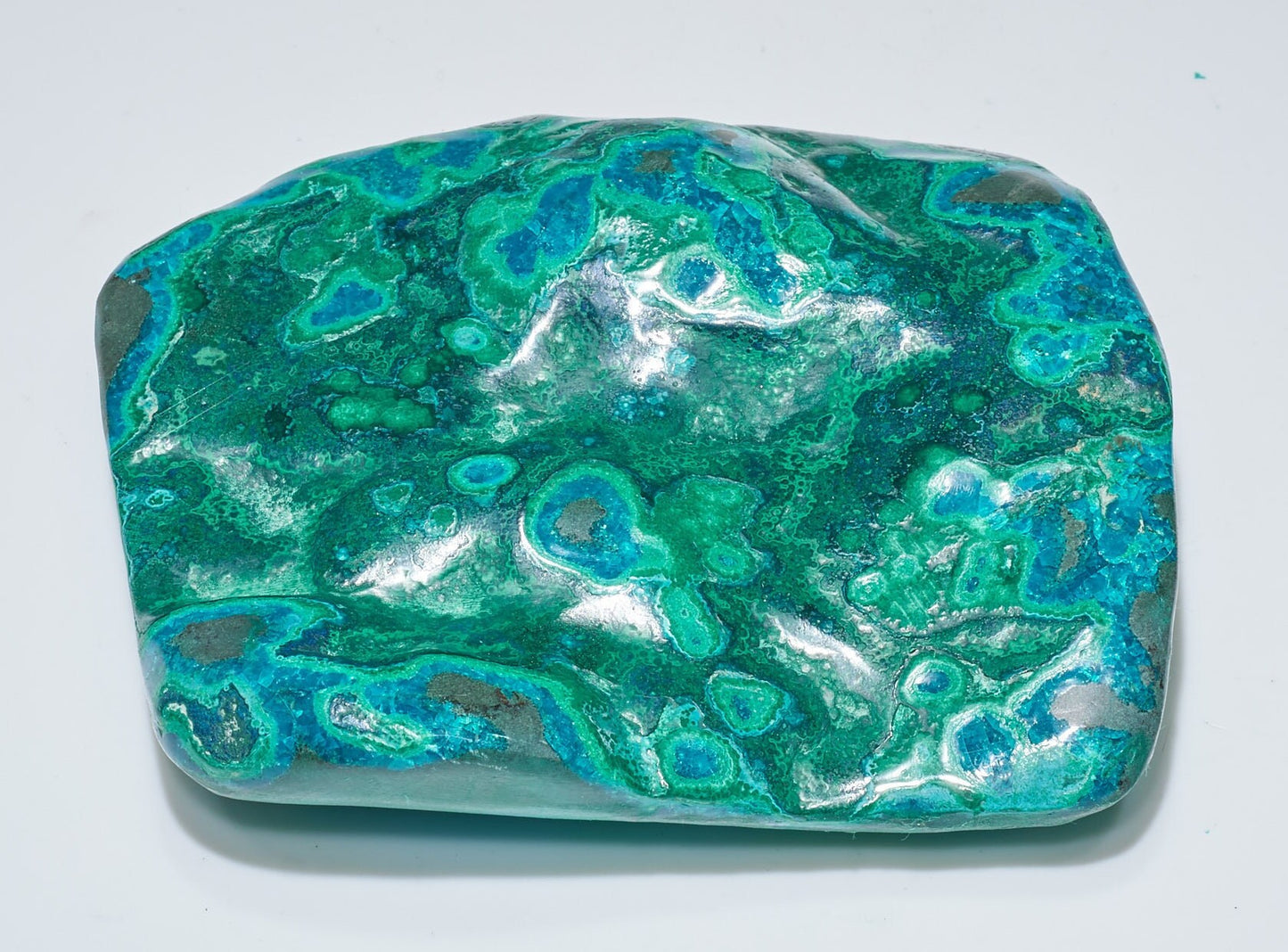 0.75 LB Polished Malachite & Chrysocolla Freeform