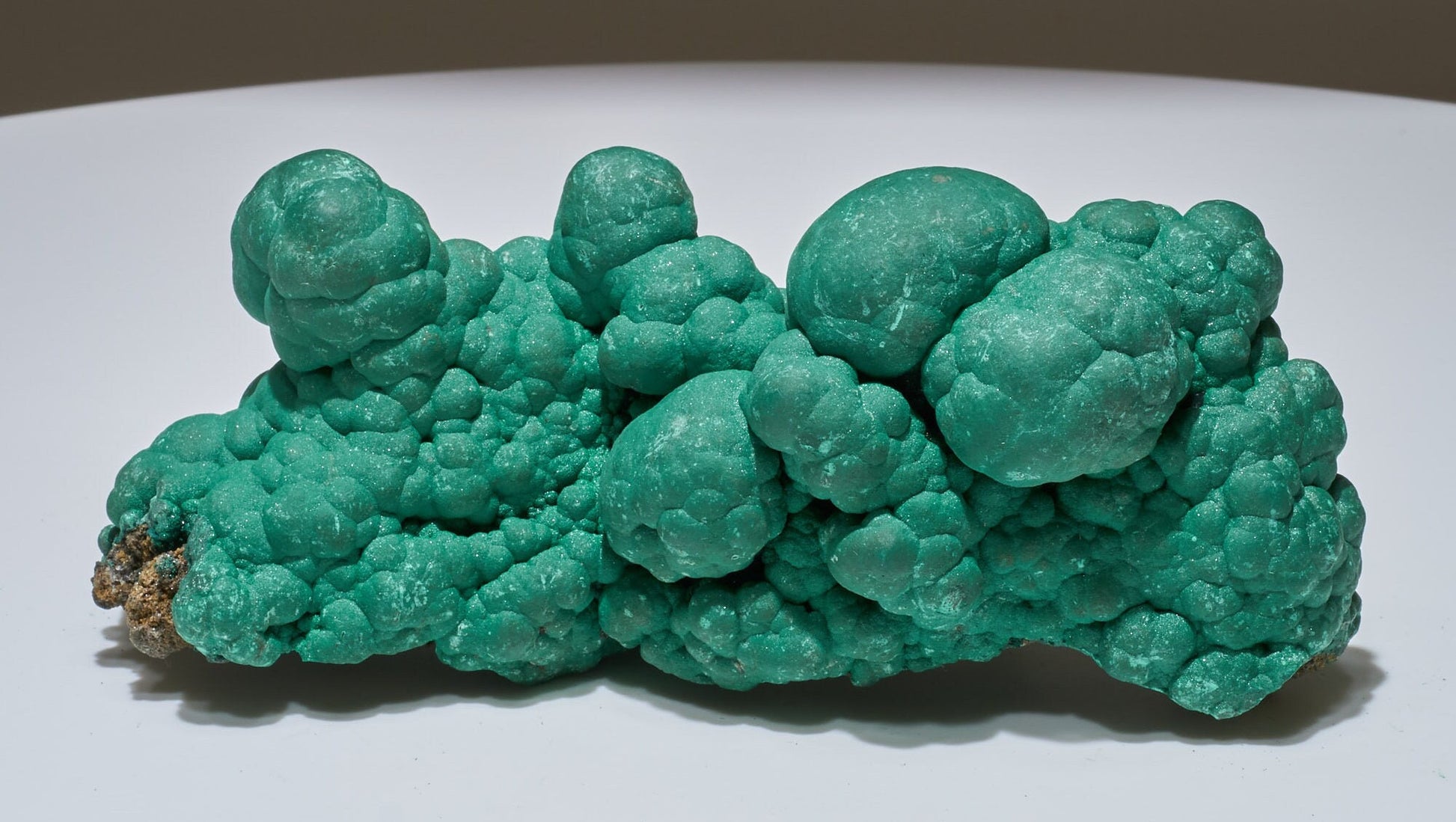 2.24 LB Cabinet Museum Botryoidal Crystallized Malachite Collector Specimen "Bubbly"