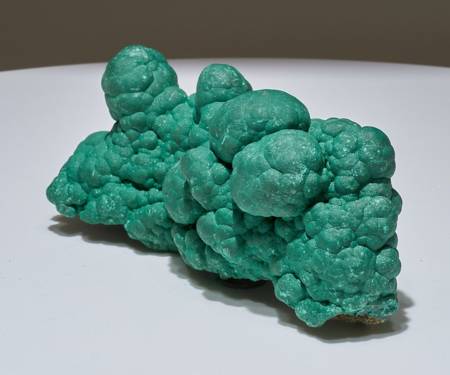 2.24 LB Cabinet Museum Botryoidal Crystallized Malachite Collector Specimen "Bubbly"