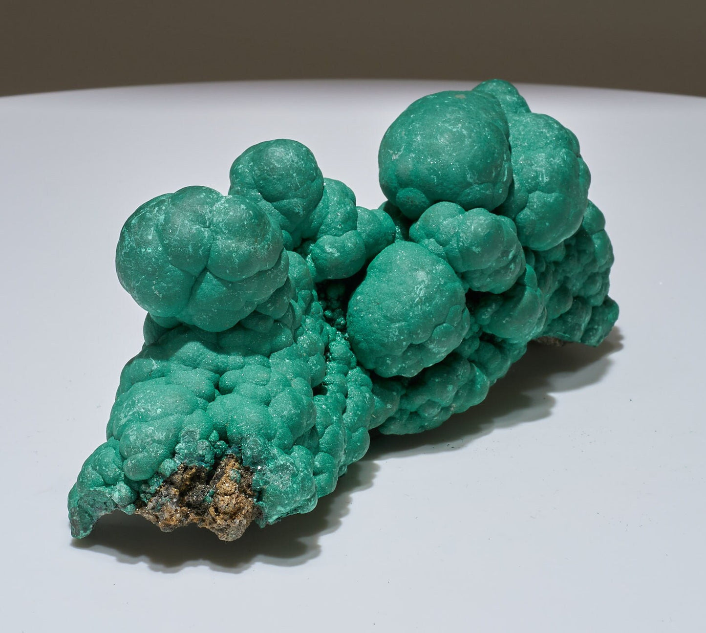 2.24 LB Cabinet Museum Botryoidal Crystallized Malachite Collector Specimen "Bubbly"