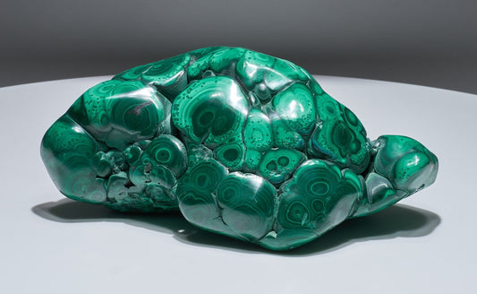 6.27 LB Polished Malachite Freeform "The Turtle Shell"