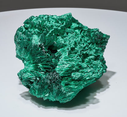 2.07 LB One of a kind extremely rare Fibrous Malachite Collector Specimen "The Crest"