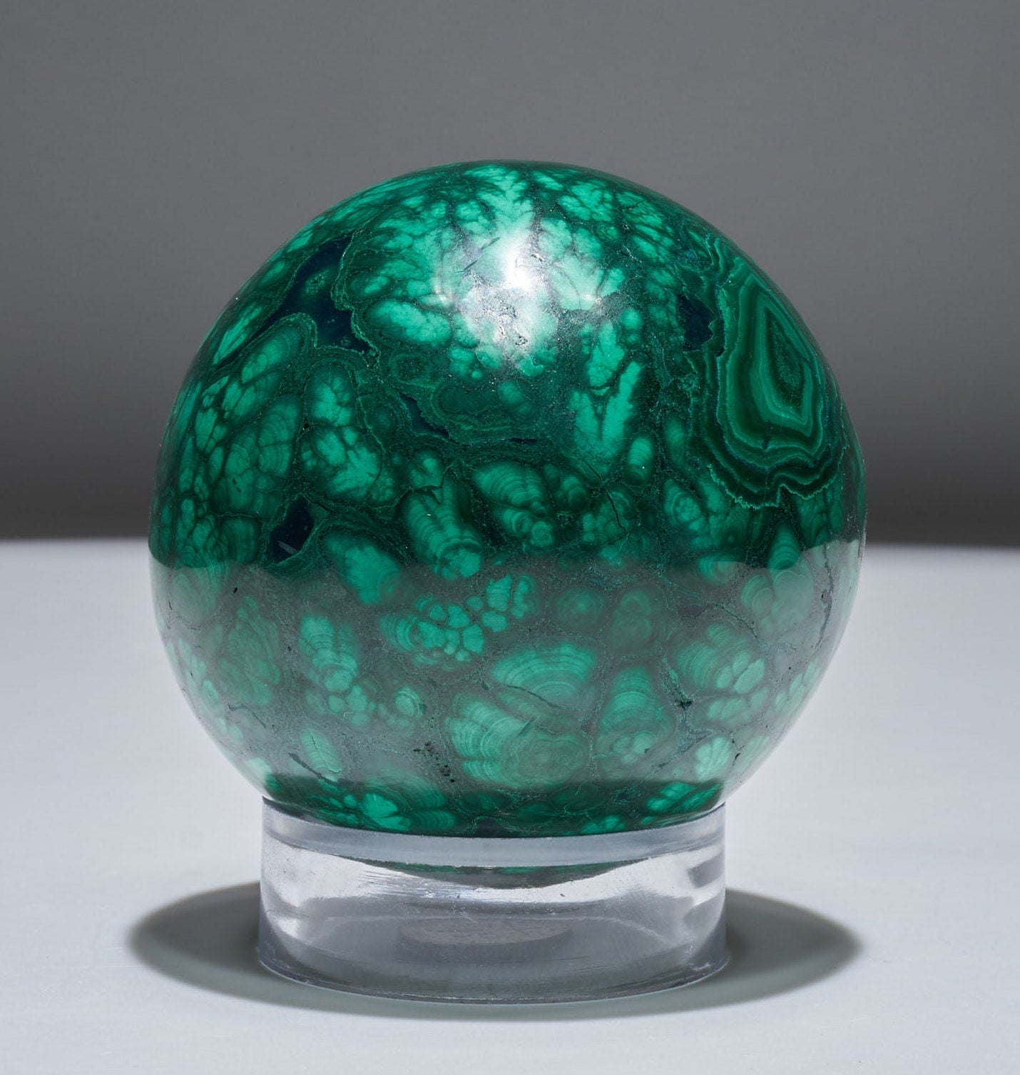 1.4 LB Large Malachite Sphere