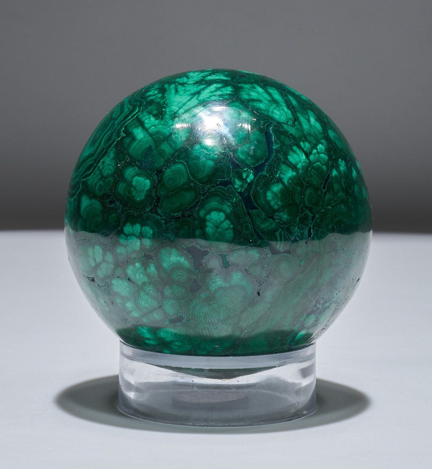 1.4 LB Large Malachite Sphere