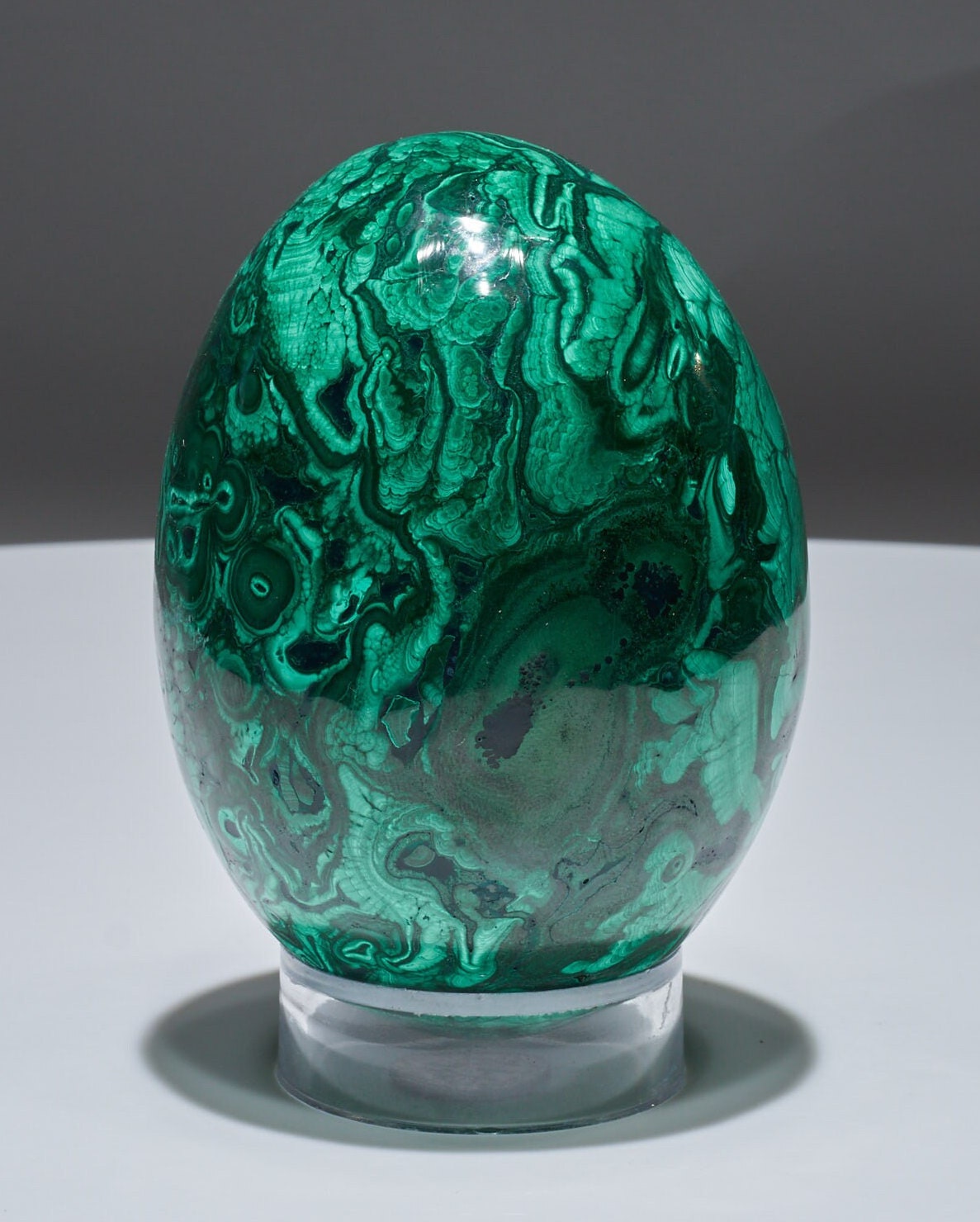 2.07 LB Extra Large Malachite Egg