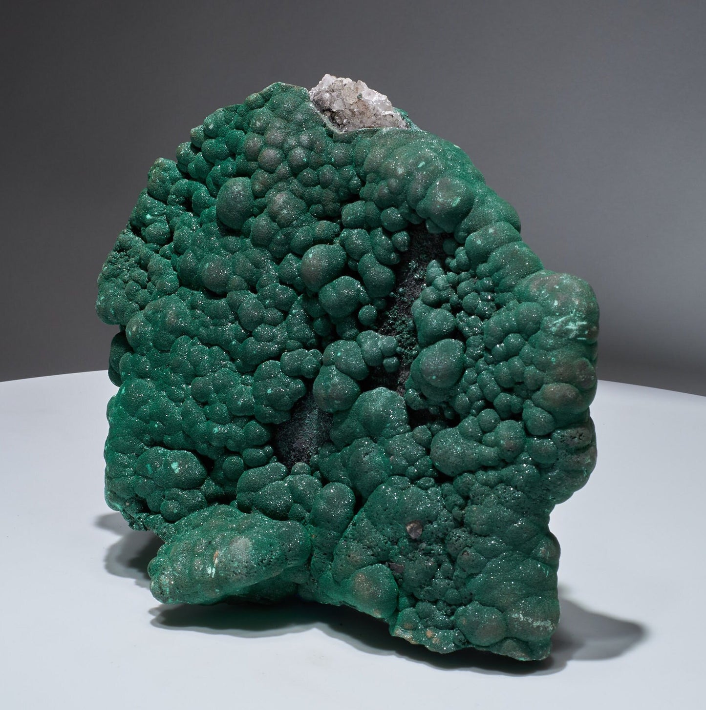 6.5 LB, 7.87 Inches Cabinet Museum Malachite & Quartz Collector Specimen