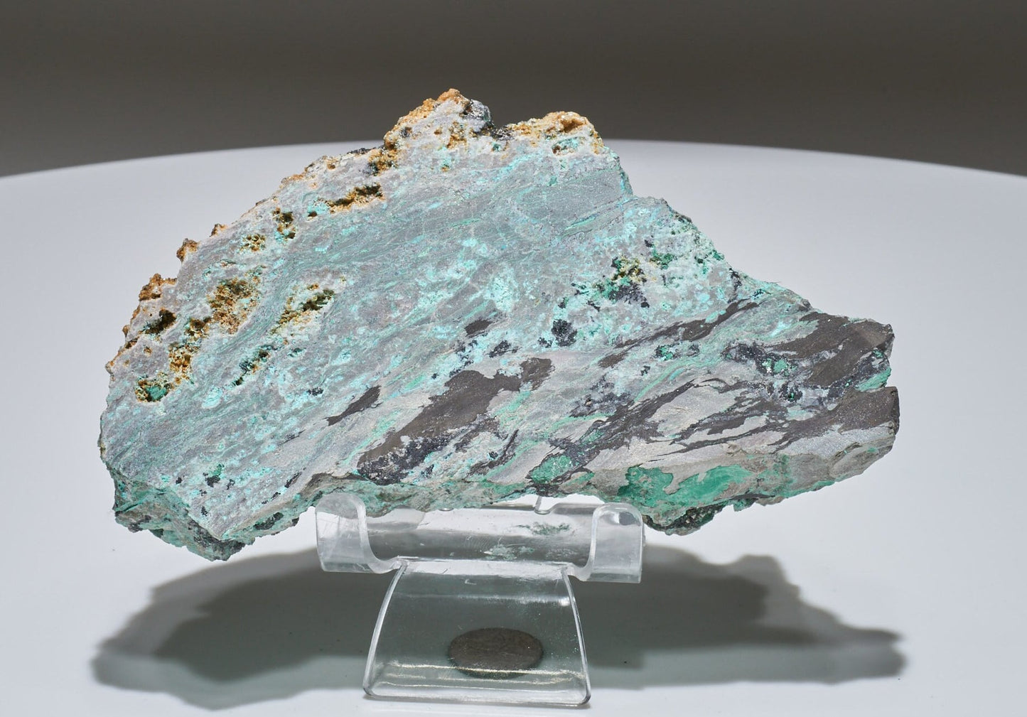 1.1 LB Musuem Crystallized Chrysocolla & Malachite Specimen