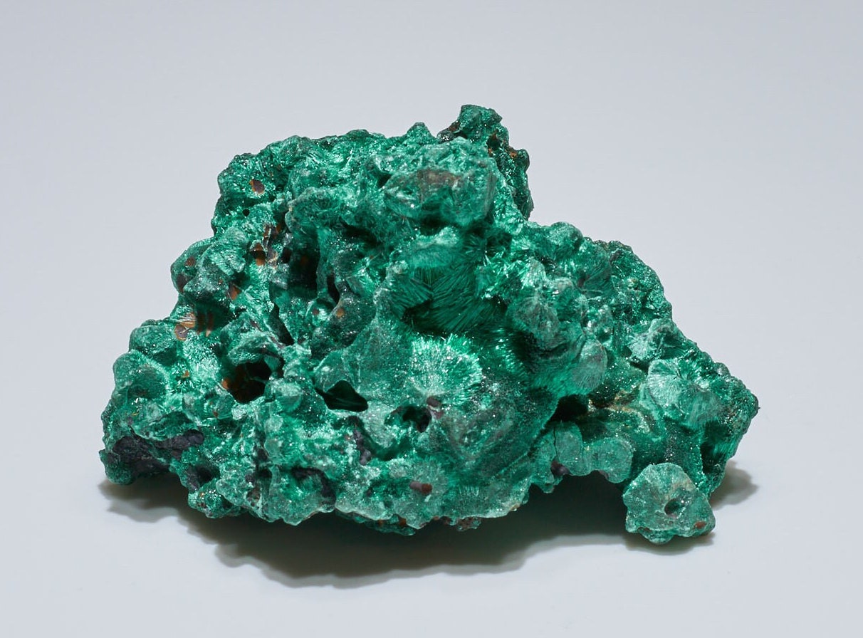 0.7 LB Fibrous Malachite Collector Specimen