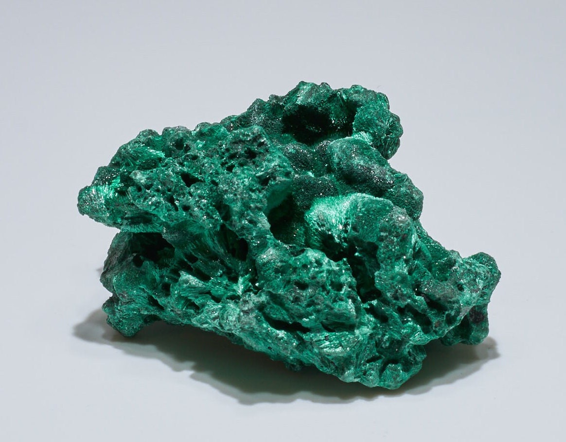 0.7 LB Fibrous Malachite Collector Specimen