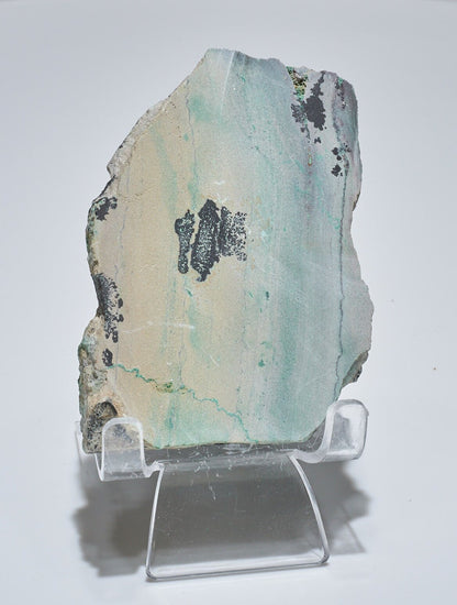 0.36 LB Crystallized Chrysocolla & Malachite Specimen